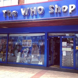 The Who Shop... ‪#‎DoctorWho‬ ‪#‎faraway‬ http://instagram.com/p/btsJYSO33P/